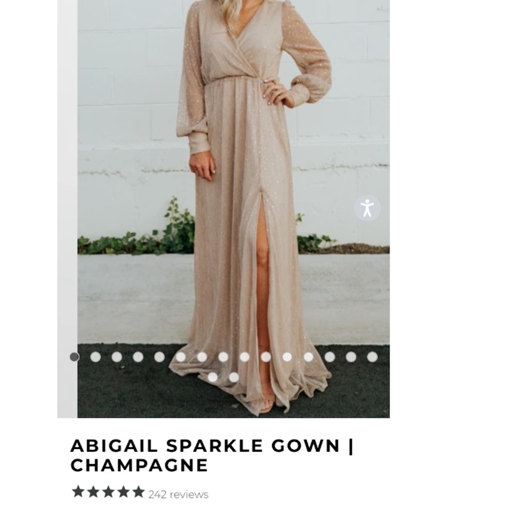 Baltic Born Abigail Sparkle Gown XS